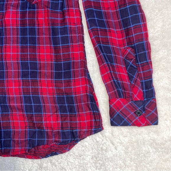 Rails Plaid Button Down Shirt S Minimalist Casual Western - Picture 3 of 8